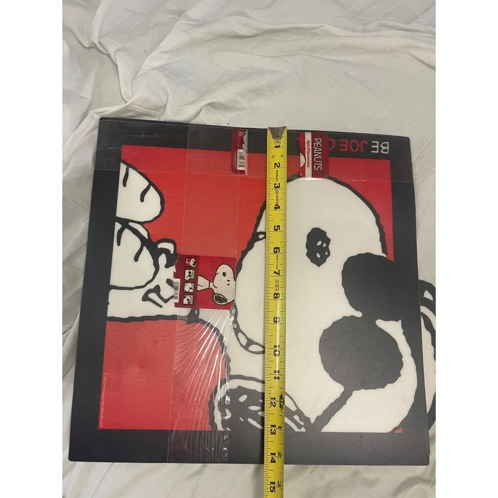 New! Peanuts Snoopy 4 pk Kitchen Table Placemats Best Brands